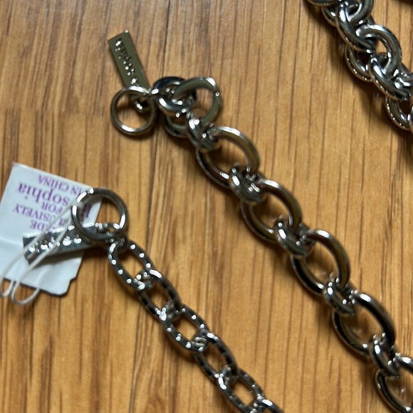 LS 5th style in the DIY collection of necklaces. 4 chains silver plated rhodium - Picture 13 of 14